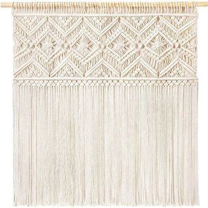 Urban Outfitters Boho Woven Fringe Large Macrame Wall Hanging 36"x34"